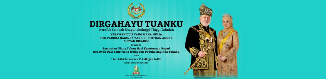 Banner Keputeraan YDP Agong